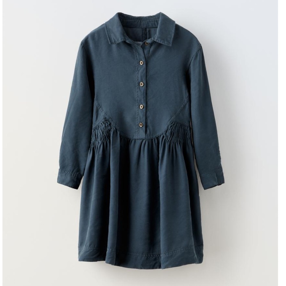 Zara Kids Dress in Dark Blue